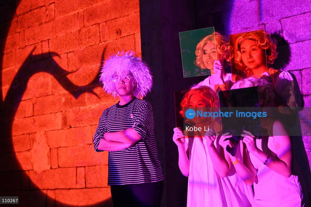 Cosplayers posing photo at a Halloween event at Tai Kwun on October 29, 2026 in Hong Kong. (Photo by Kobe Li/Nexpher Images)