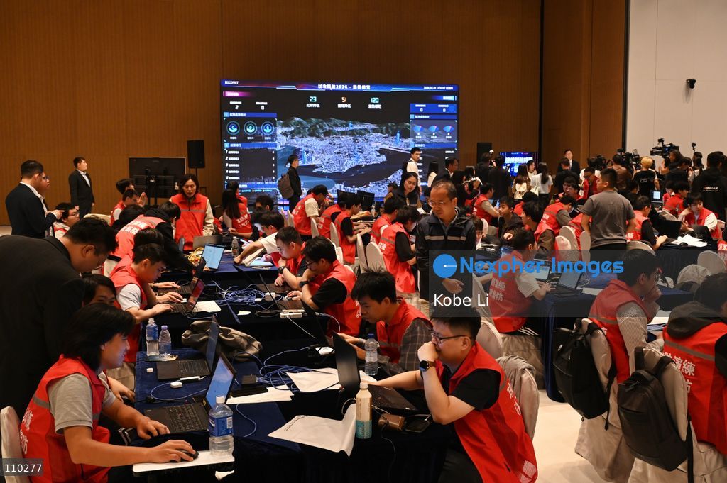Player during Hong Kong Cybersecurity Attack and Defence Drill 2026 on October 29, 2026 in Hong Kong. (Photo by Kobe Li/Nexpher Images)