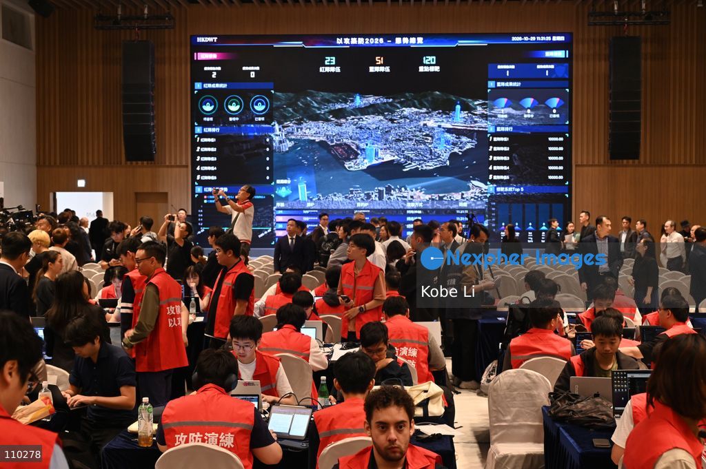 Player during Hong Kong Cybersecurity Attack and Defence Drill 2026 on October 29, 2026 in Hong Kong. (Photo by Kobe Li/Nexpher Images)