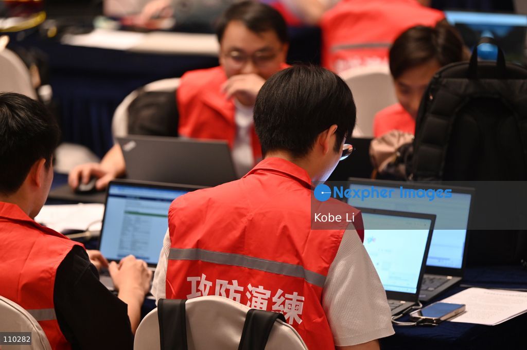 Player during Hong Kong Cybersecurity Attack and Defence Drill 2026 on October 29, 2026 in Hong Kong. (Photo by Kobe Li/Nexpher Images)