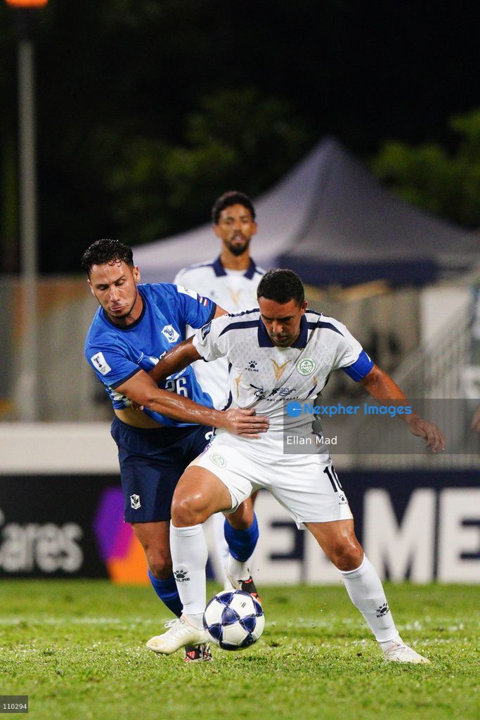 Anthony Belmonte (No.26), a French footballer, and Fernando Augusto Azevedo Pedreira (No.10), a Brazilian footballer during a game of Tai Po FC VS BG Pathum United, AFC Champions League Two (Group F) on October 29, 2026 in Hong Kong. (Photo by Ellan Mad/Nexpher Images)
