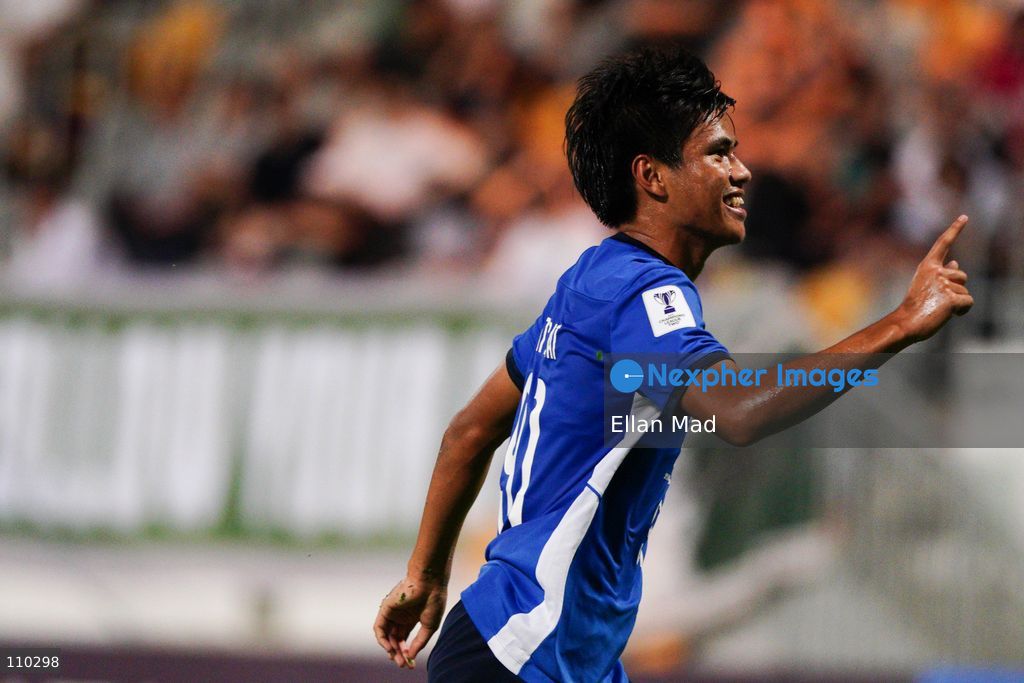 Ratthasat Buaban (No.91), a Thai footballer during a game of Tai Po FC VS BG Pathum United, AFC Champions League Two (Group F) on October 29, 2026 in Hong Kong. (Photo by Ellan Mad/Nexpher Images)