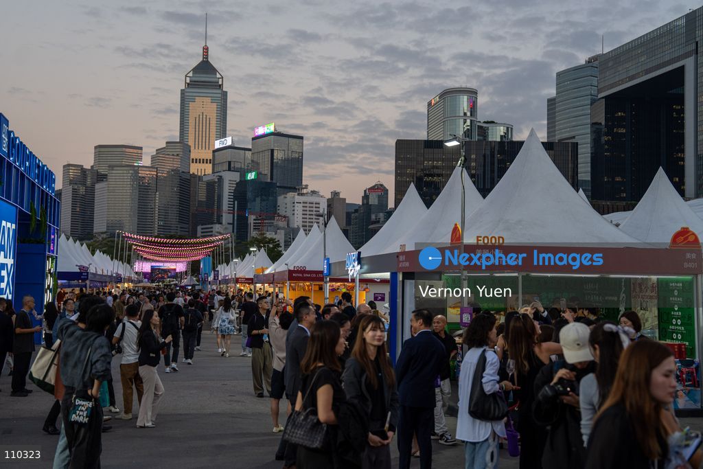 A general view showing the Hong Kong Wine and Dine Festival 2026 on October 29, 2026 in Hong Kong. (Photo by Vernon Yuen/Nexpher Images)