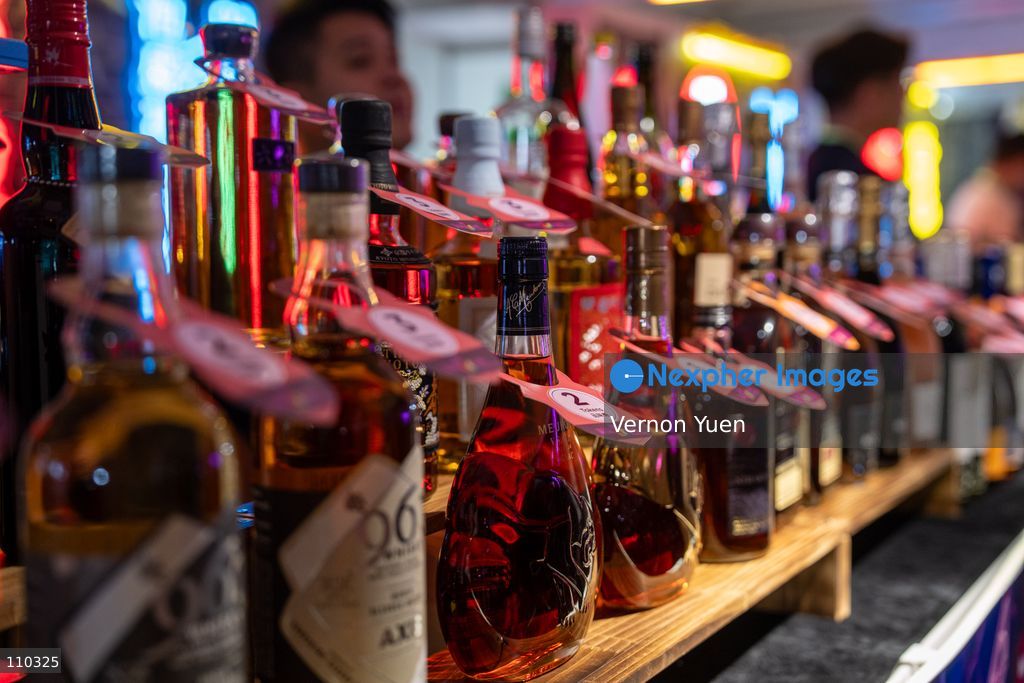Alcoholic beverages at the Hong Kong Wine and Dine Festival 2026 on October 29, 2026 in Hong Kong. (Photo by Vernon Yuen/Nexpher Images)