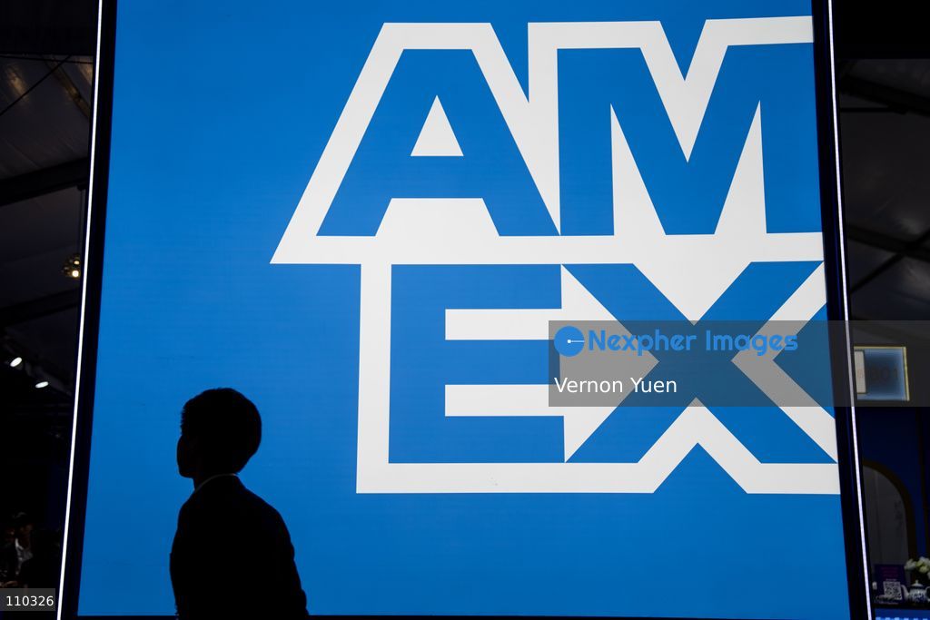 American Express AMEX logos at the Hong Kong Wine and Dine Festival 2026 on October 29, 2026 in Hong Kong. (Photo by Vernon Yuen/Nexpher Images)