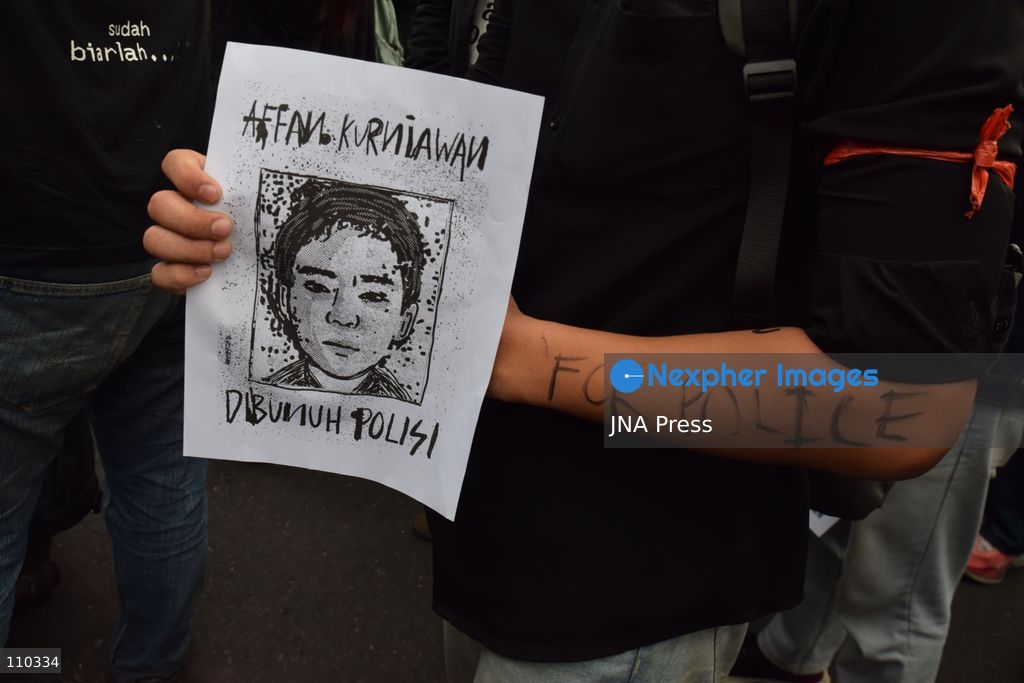 SURAKARTA, INDONESIA, OCTOBER 28, 2026: Students demonstrate on Gatot Subroto Street in Surakarta, Central Java, on Youth Pledge Day. Protesters criticize government policies and demand lower education costs, protection of civil liberties and the declaration of forest and land fires as a national disaster. (Photo by Rakha Muhammad Fajar Kurniawan/JNA Press via Nexpher Images)