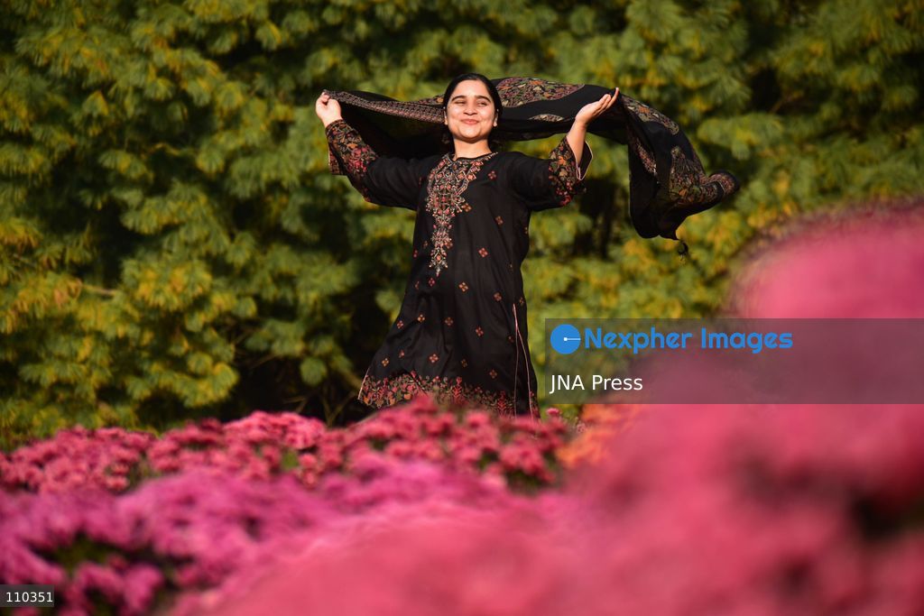 SRINAGAR, INDIA, OCTOBER 29, 2026: Visitors explore Bagh-e-Gul-e-Dawood, a chrysanthemum garden at the Nehru Memorial Botanical Garden in Srinagar, Jammu and Kashmir. The seasonal display features around 350,000 chrysanthemum plants across more than 70 varieties, forming part of efforts to extend Kashmir’s floral tourism season into autumn and early winter. (Photo by Danish Showkat/JNA Press via Nexpher Images)