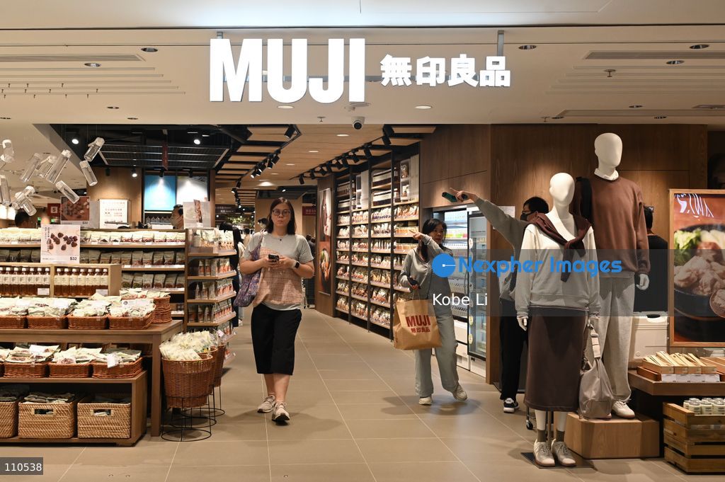 A general view showing visitors shopping at MUJI shop on October 30, 2026 in Hong Kong. (Photo by Kobe Li/Nexpher Images)