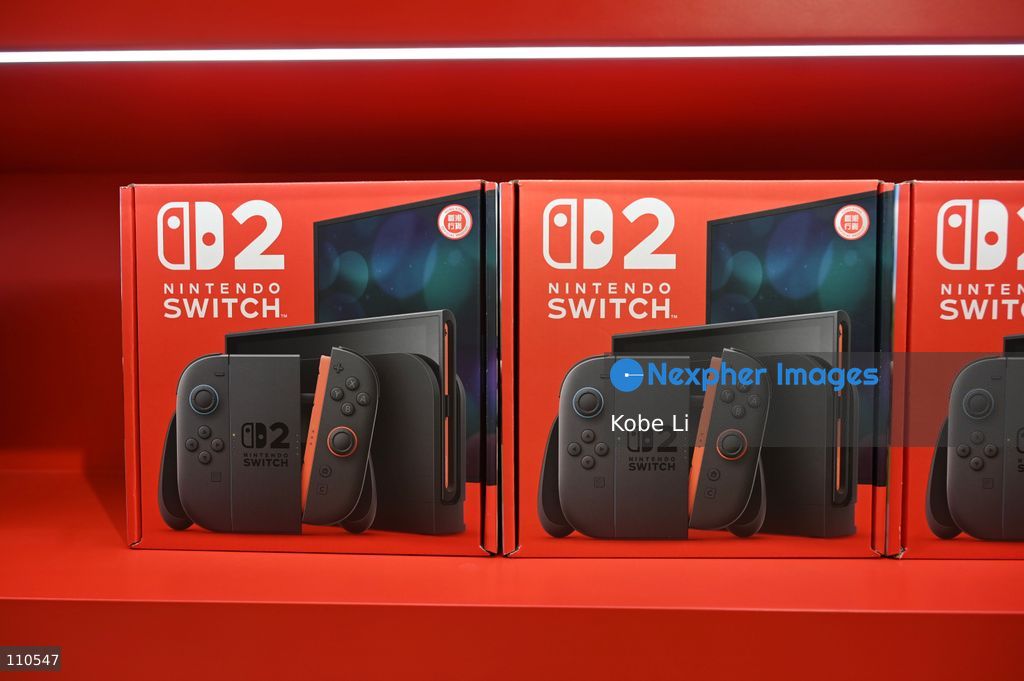A general view showing Switch 2 displaying at Nintendo shop on October 30, 2026 in Hong Kong. (Photo by Kobe Li/Nexpher Images)