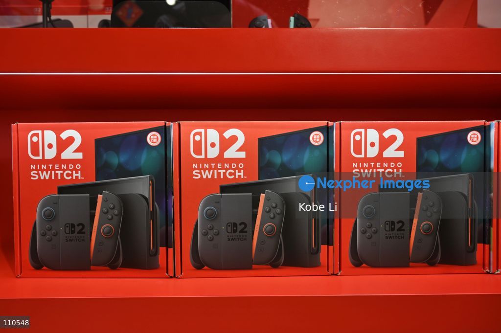 A general view showing Switch 2 displaying at Nintendo shop on October 30, 2026 in Hong Kong. (Photo by Kobe Li/Nexpher Images)