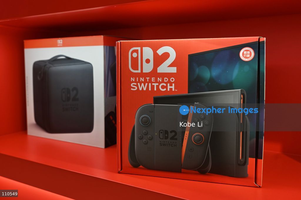 A general view showing Switch 2 displaying at Nintendo shop on October 30, 2026 in Hong Kong. (Photo by Kobe Li/Nexpher Images)
