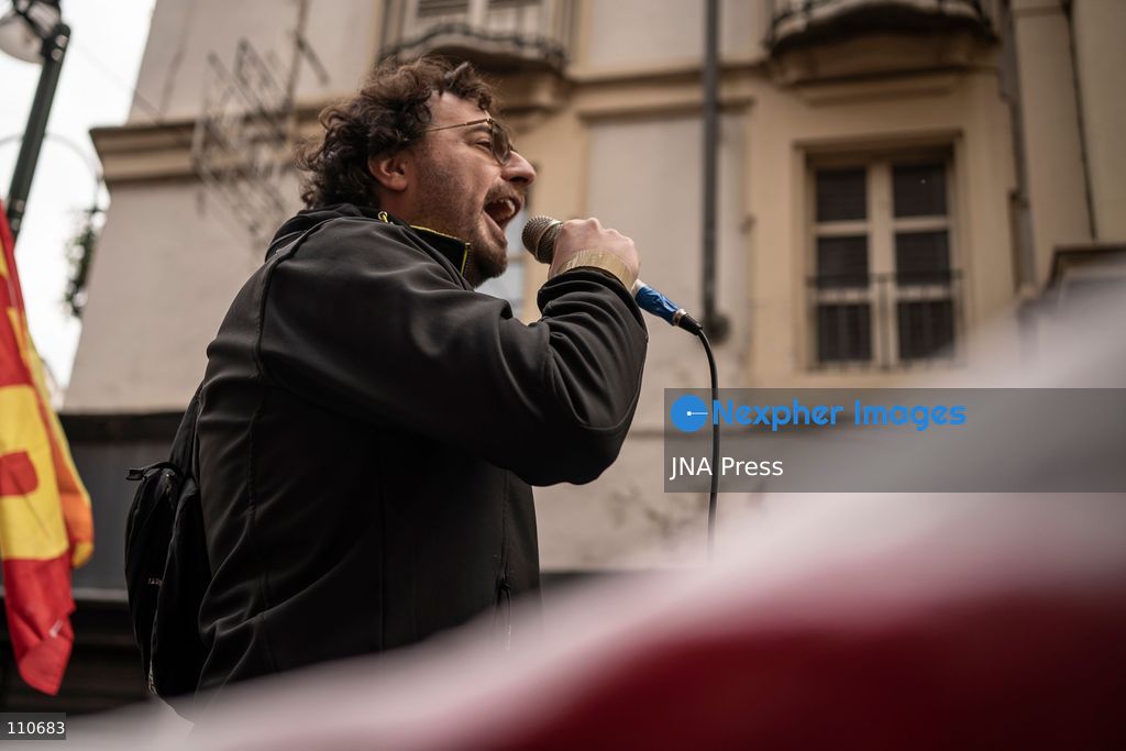 TURIN, ITALY - OCTOBER 30, 2026: Farmers, students and citizens, participate in protest during a national general strike called by the USB trade union. (Photo by Giulia Gorla/JNA Press via Nexpher Images)