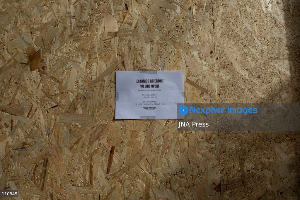 MADRID, SPAIN, OCTOBER 30, 2026: Shops reinforce their storefronts in Madrid ahead of Halloween amid concerns over calls for unrest circulating on social media. The security precautions come ahead of celebrations on October 31. Carvajal / JNA Press. (Photo by C. Carvajal/JNA Press via Nexpher Images)
