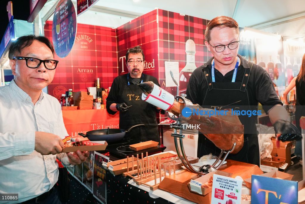 A general view of the Hong Kong Wine & Dine Festival 2026 at the Central Harbourfront Event Space in Hong Kong on October 29, 2026. The four-day festival, organised by the Hong Kong Tourism Board, features more than 340 booths showcasing wines and gourmet food from over 30 countries and regions. (Photo by Zulu Lo/TMHK via Nexpher Images)