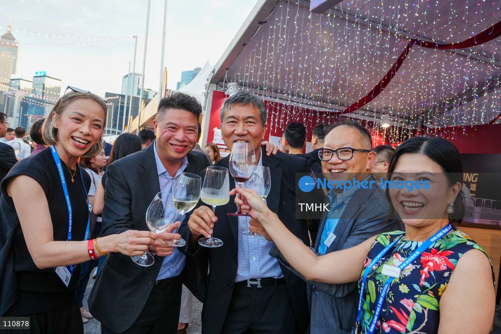 A general view of the Hong Kong Wine & Dine Festival 2026 at the Central Harbourfront Event Space in Hong Kong on October 29, 2026. The four-day festival, organised by the Hong Kong Tourism Board, features more than 340 booths showcasing wines and gourmet food from over 30 countries and regions. (Photo by Zulu Lo/TMHK via Nexpher Images)