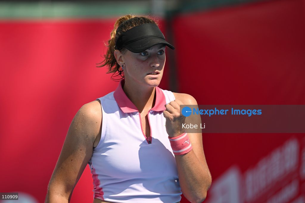 Elena Pridankina, a Russian tennis player, during Qualifying of Hong Kong Tennis Open (WTA 250) on October 31, 2026 in Hong Kong. (Photo by Kobe Li/Nexpher Images)