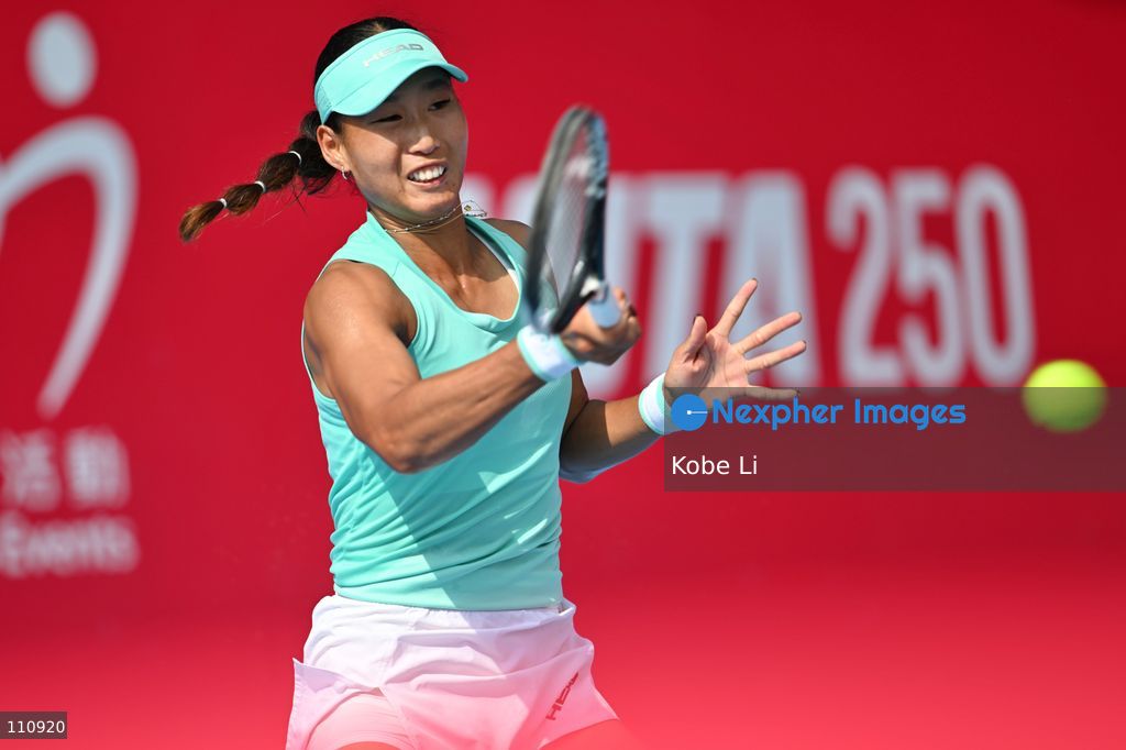 Carol Young Suh Lee, an American tennis player, during Qualifying of Hong Kong Tennis Open (WTA 250) on October 31, 2026 in Hong Kong. (Photo by Kobe Li/Nexpher Images)