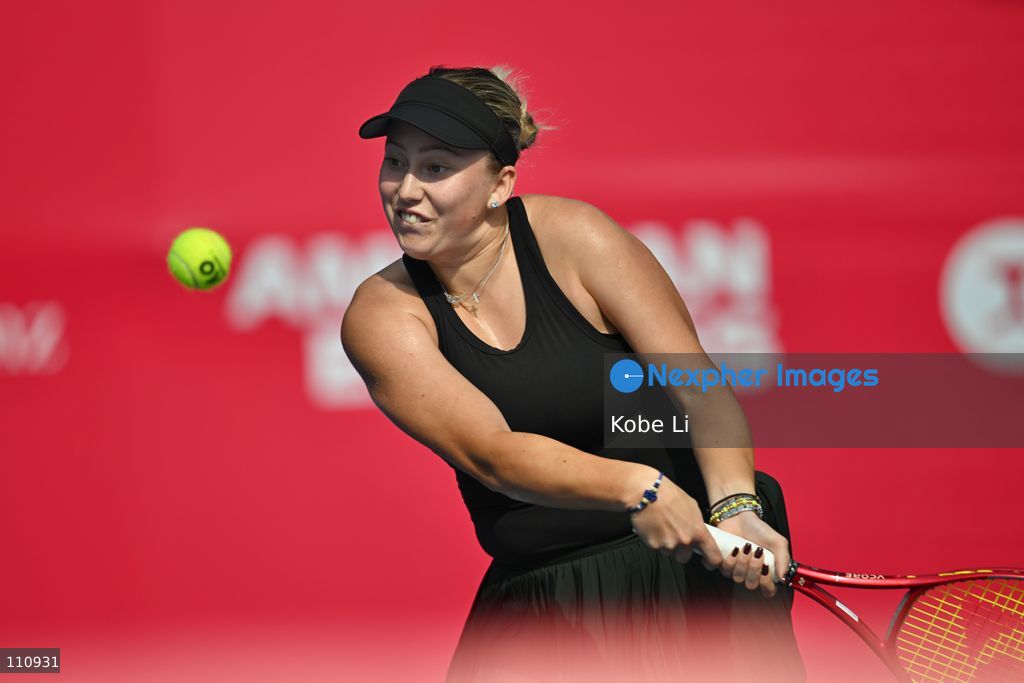 Alexandra Shubladze, a Russian tennis player, during Qualifying of Hong Kong Tennis Open (WTA 250) on October 31, 2026 in Hong Kong. (Photo by Kobe Li/Nexpher Images)