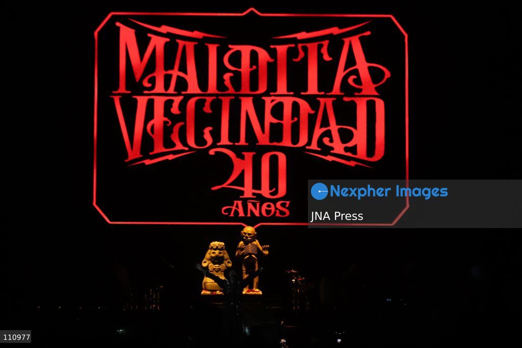 MEXICO CITY, MEXICO - OCTOBER 30, 2026: The Mexican rock band La Maldita Vecindad y los Hijos del Quinto Patio performed a concert to celebrate the group's 40th anniversary at the Arena Ciudad de México. (Photo by Carlos Santiago/JNA Press via Nexpher Images)