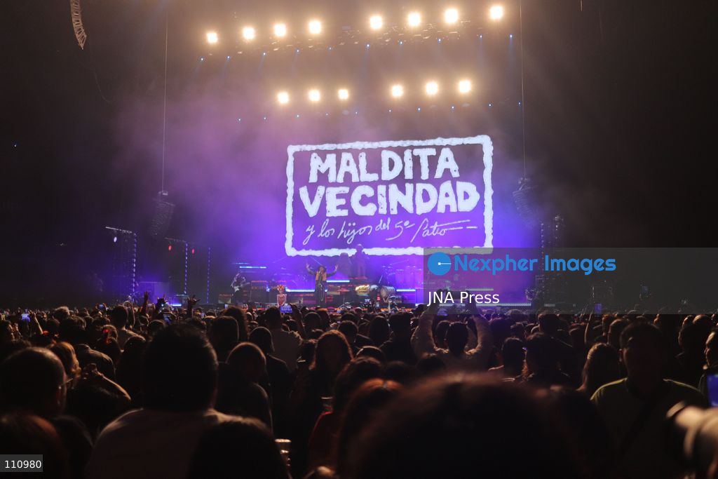MEXICO CITY, MEXICO - OCTOBER 30, 2026: The Mexican rock band La Maldita Vecindad y los Hijos del Quinto Patio performed a concert to celebrate the group's 40th anniversary at the Arena Ciudad de México. (Photo by Carlos Santiago/JNA Press via Nexpher Images)