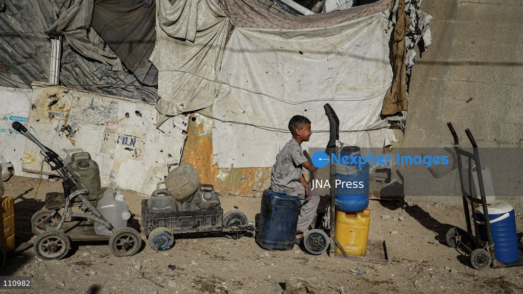 NUSEIRAT, PALESTINE - OCTOBER 31, 2026: Scenes of daily life in Nuseirat refugee camp in the central Gaza Strip. The camp, established in the late 1940s, has been hit repeatedly by Israeli airstrikes since October 2023. It is now home to refugees and displaced families, many of whom live in tents. (Photo by Ramzi Abu Amer/JNA Press via Nexpher Images)