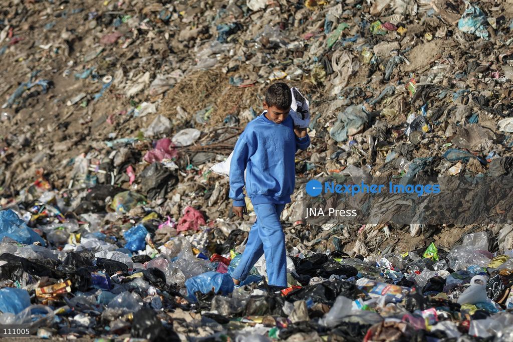 NUSEIRAT, PALESTINE - OCTOBER 31, 2026: Scenes of daily life in Nuseirat refugee camp in the central Gaza Strip. The camp, established in the late 1940s, has been hit repeatedly by Israeli airstrikes since October 2023. It is now home to refugees and displaced families, many of whom live in tents. (Photo by Ramzi Abu Amer/JNA Press via Nexpher Images)