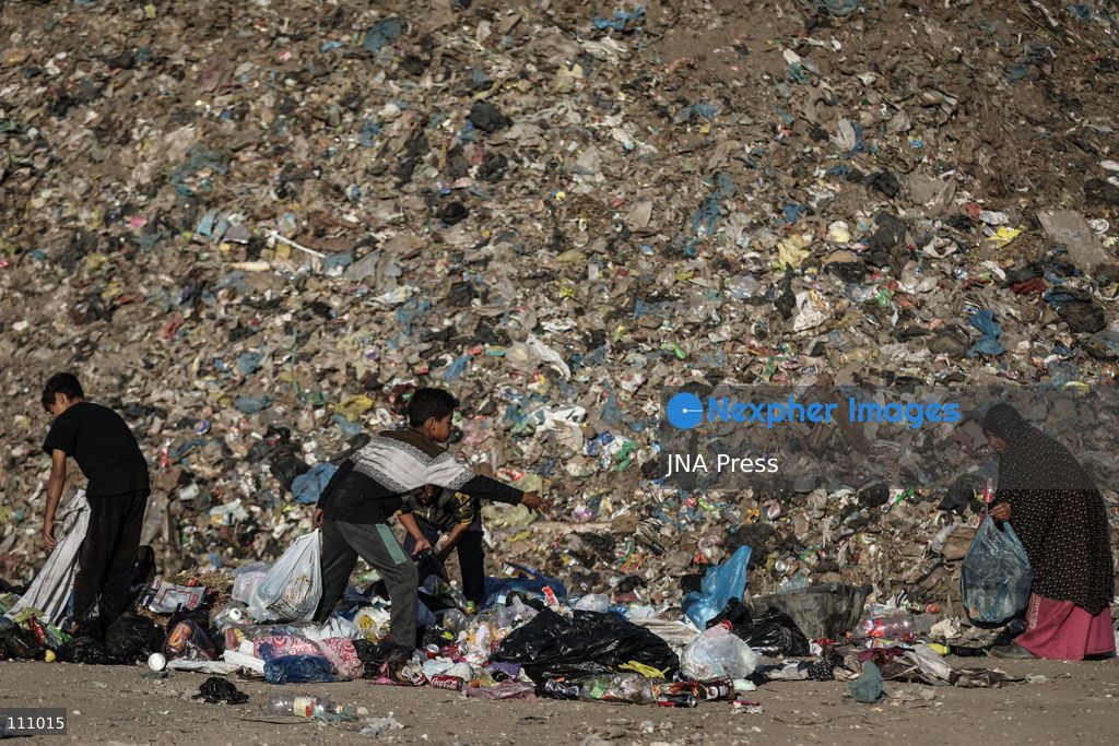 NUSEIRAT, PALESTINE - OCTOBER 31, 2026: Scenes of daily life in Nuseirat refugee camp in the central Gaza Strip. The camp, established in the late 1940s, has been hit repeatedly by Israeli airstrikes since October 2023. It is now home to refugees and displaced families, many of whom live in tents. (Photo by Ramzi Abu Amer/JNA Press via Nexpher Images)