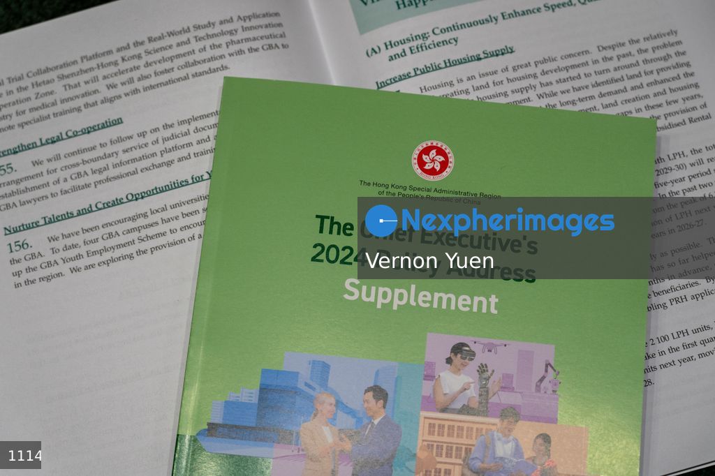 Hong Kong Booklets of Policy Address