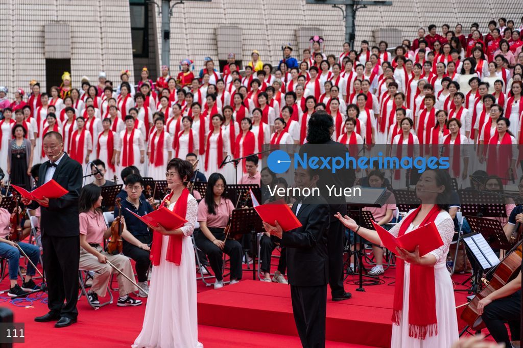 Hong Kong Outdoor Concert To Mark China National Day