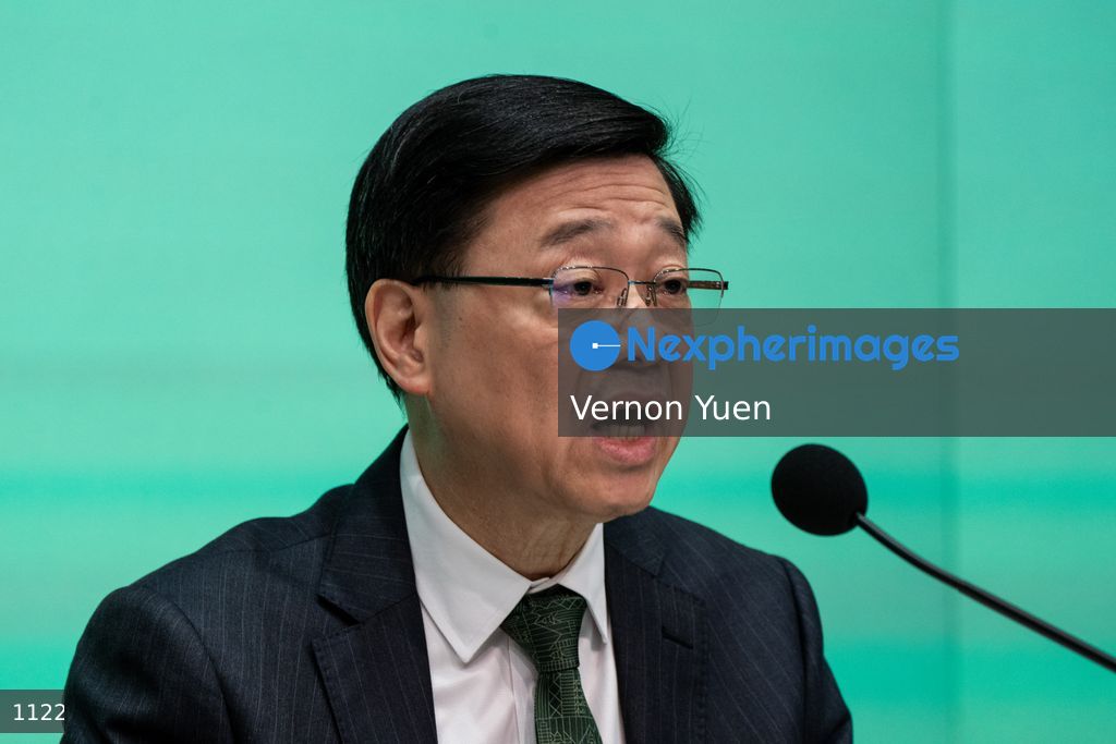 Hong Kong Chief Executive Press Conference on the 2024 Policy Address