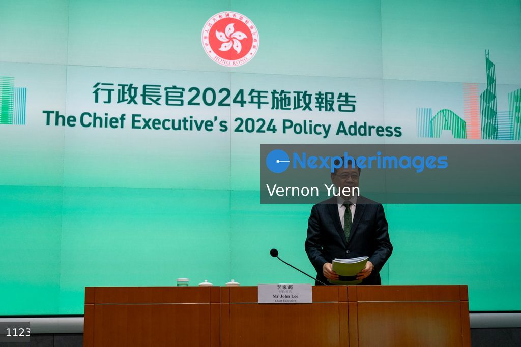 Hong Kong Chief Executive Press Conference on the 2024 Policy Address