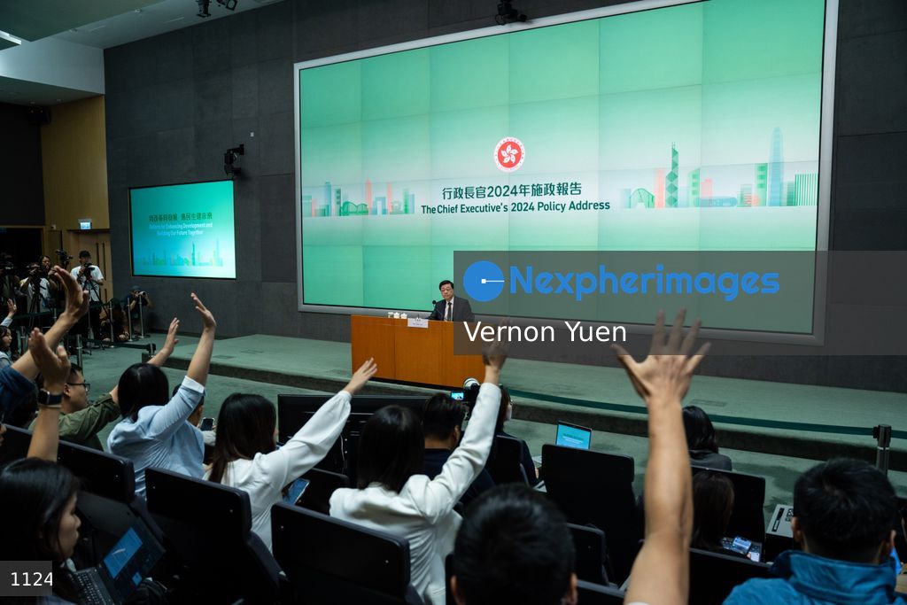 Hong Kong Chief Executive Press Conference on the 2024 Policy Address