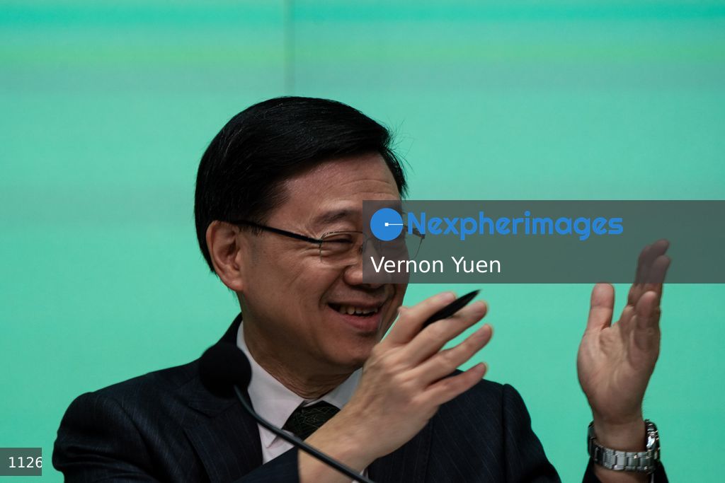 Hong Kong Chief Executive Press Conference on the 2024 Policy Address