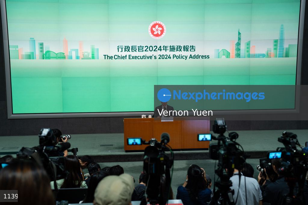 Hong Kong Chief Executive Press Conference on the 2024 Policy Address