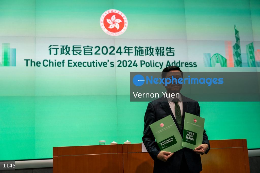 Hong Kong Chief Executive Press Conference on the 2024 Policy Address