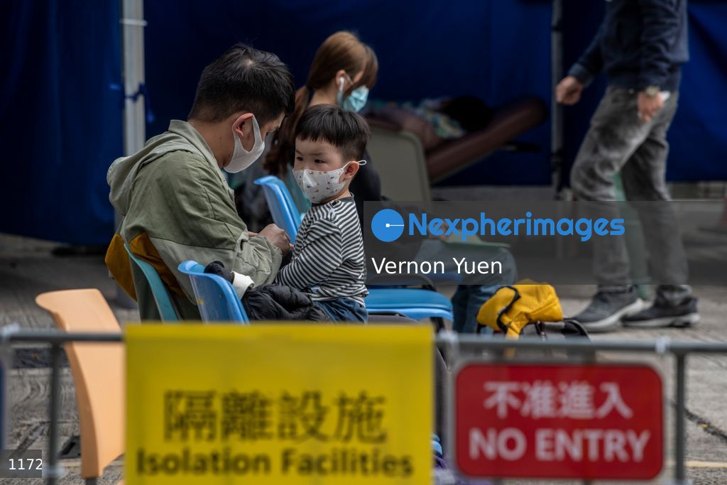 Hong Kong Hospital Overrun with Patients admit Covid-19 Outbreak