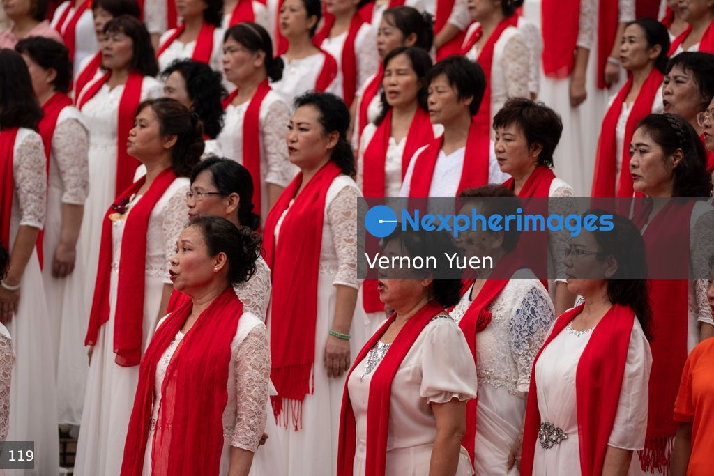 Hong Kong Outdoor Concert To Mark China National Day