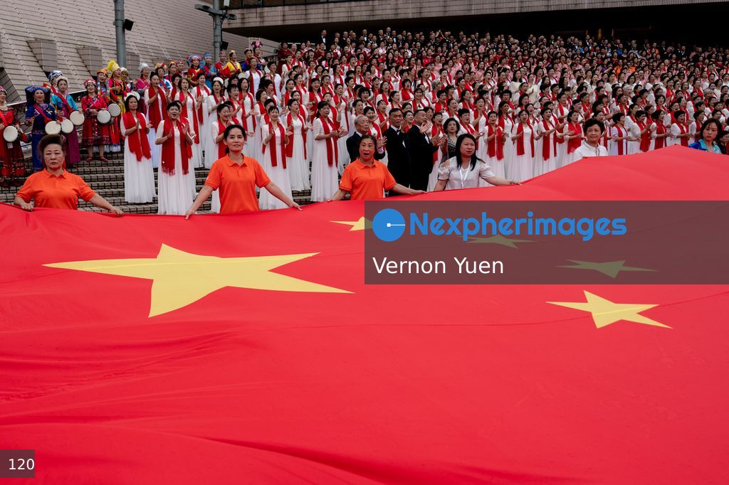 Hong Kong Outdoor Concert To Mark China National Day