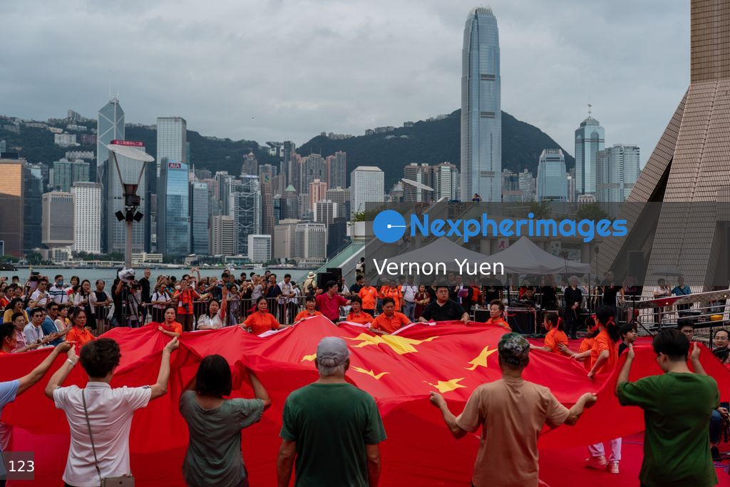 Hong Kong Outdoor Concert To Mark China National Day