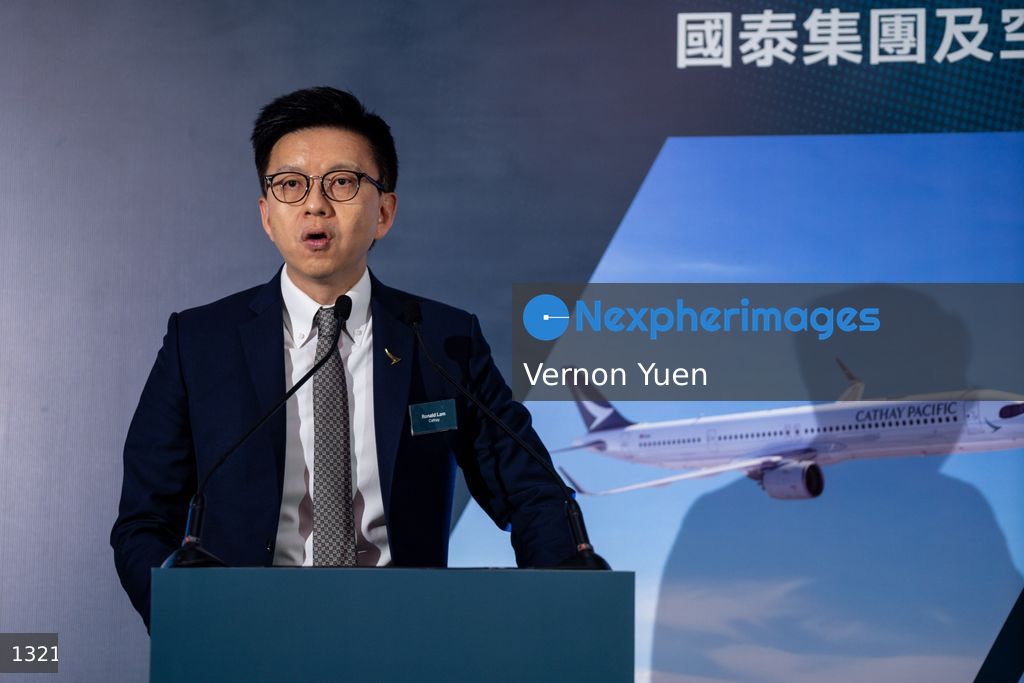 Hong Kong Cathay Pacific Celebration Ceremony for Ordering up to 150 Airbus Aircrafts