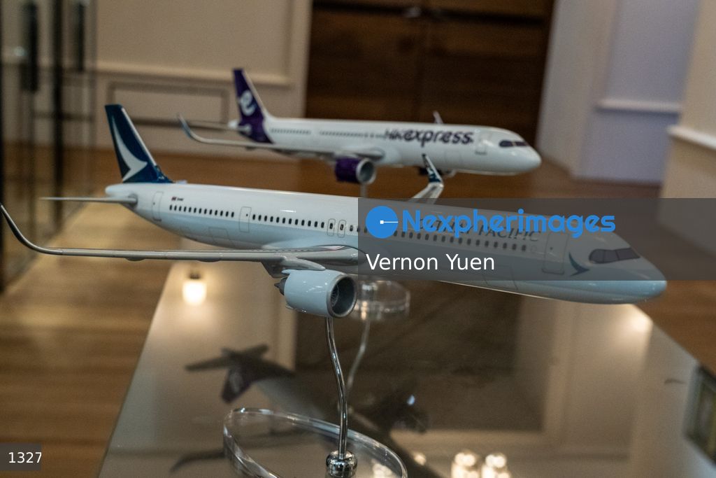 Hong Kong Cathay Pacific Celebration Ceremony for Ordering up to 150 Airbus Aircrafts