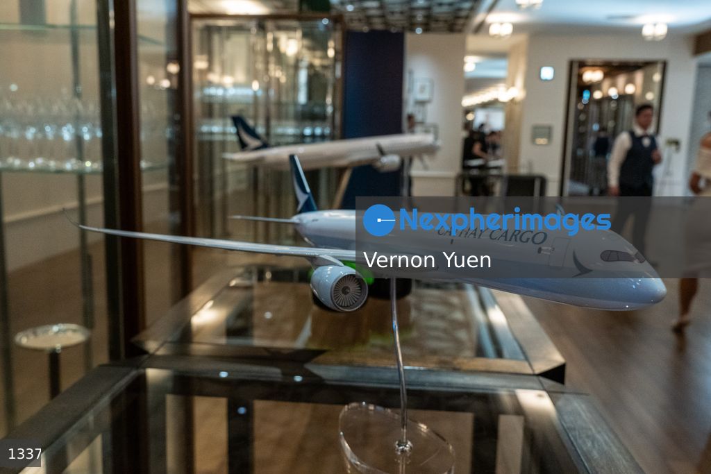 Hong Kong Cathay Pacific Celebration Ceremony for Ordering up to 150 Airbus Aircrafts