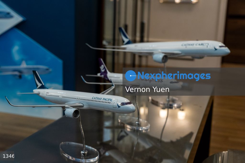 Hong Kong Cathay Pacific Celebration Ceremony for Ordering up to 150 Airbus Aircrafts