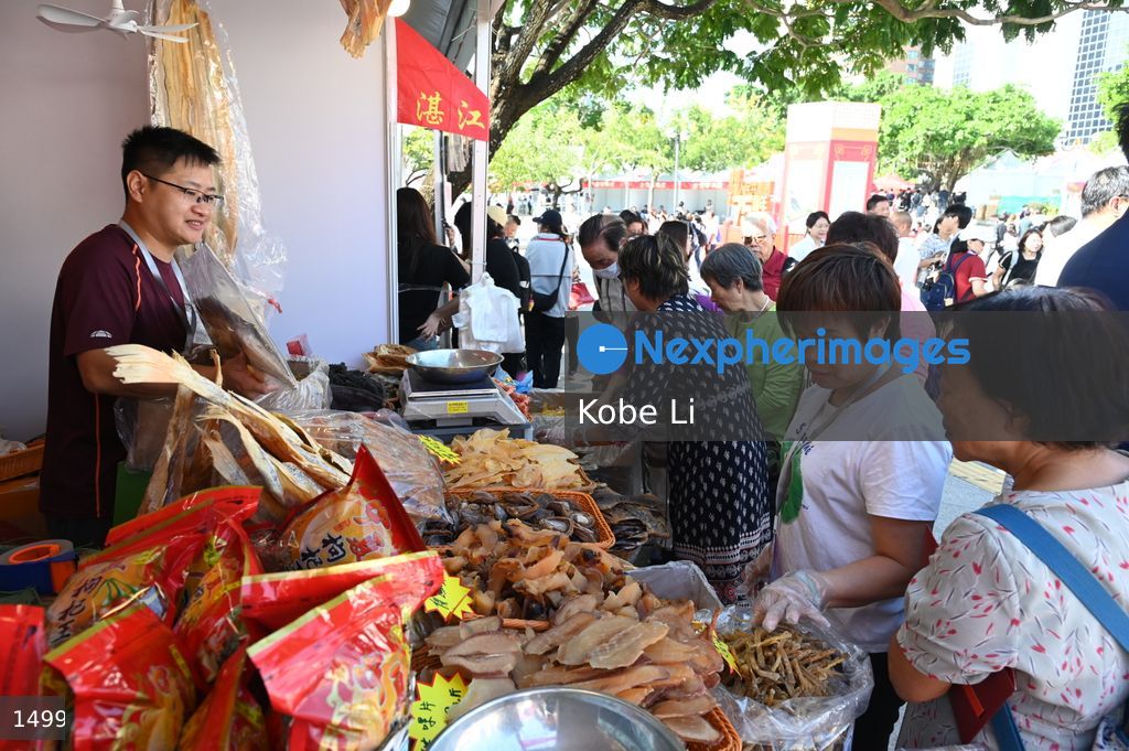The bazaar of National Day from Hong Kong