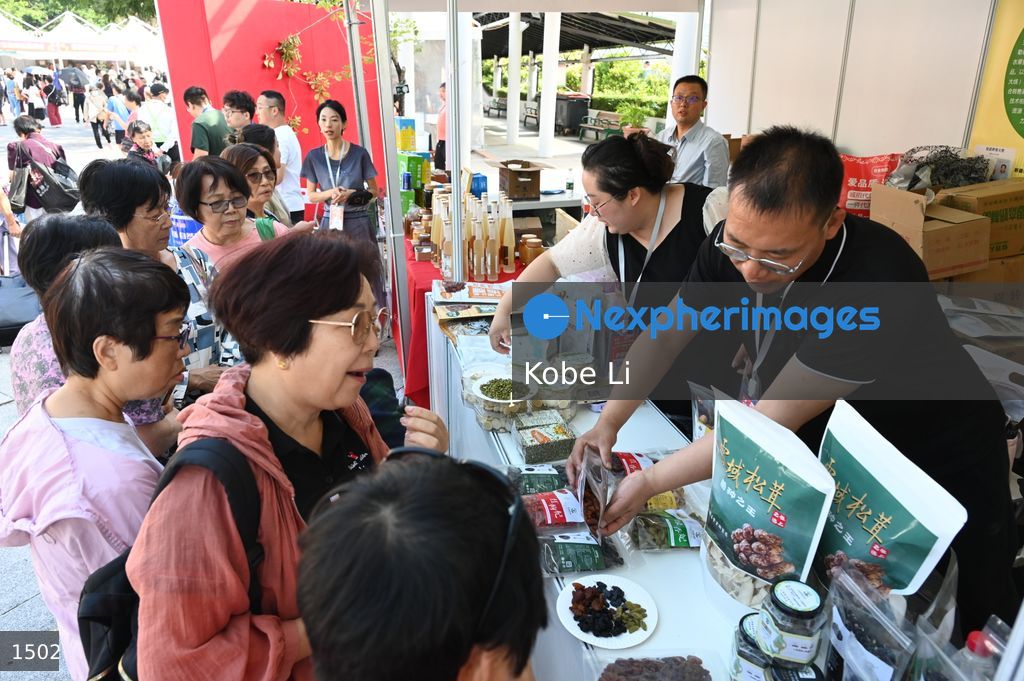 The bazaar of National Day from Hong Kong