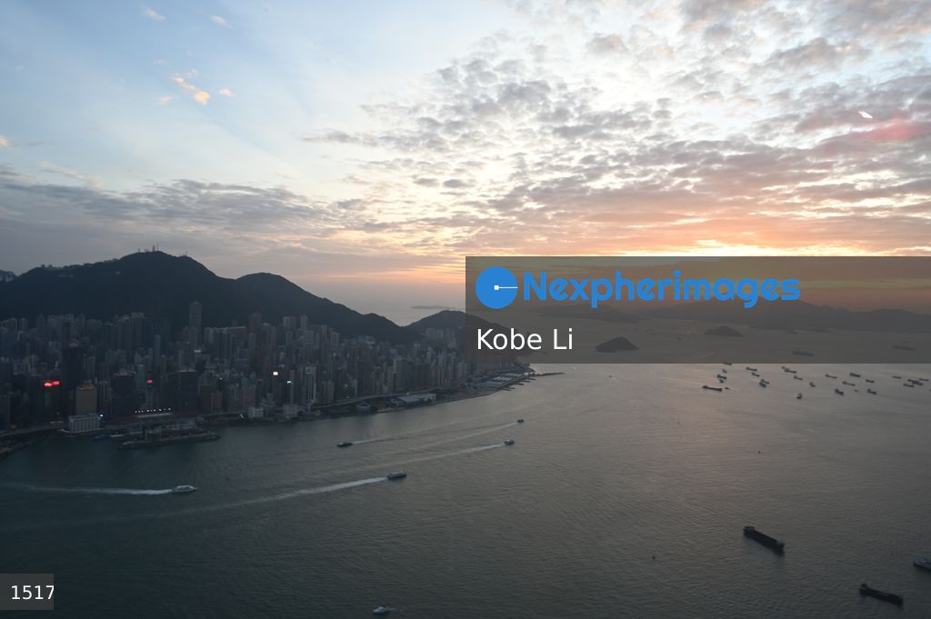 Sunset in Hong Kong