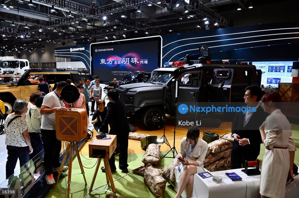 China Carmaker DONGFENG Attend Event In Hong Kong