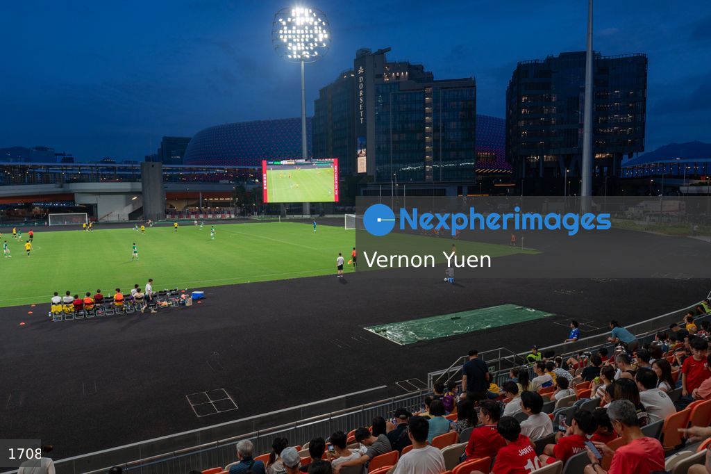 Hong Kong Conducts Test Match at Kai Tak Youth Sports Ground 