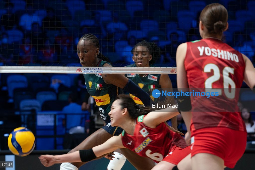Volleyball Nations League Hong Kong 2025 Day 3 Japan VS Italy