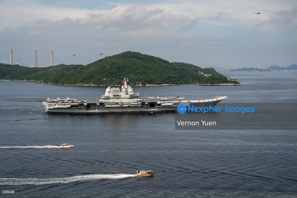 Hong Kong PLA Navy Port Visit
